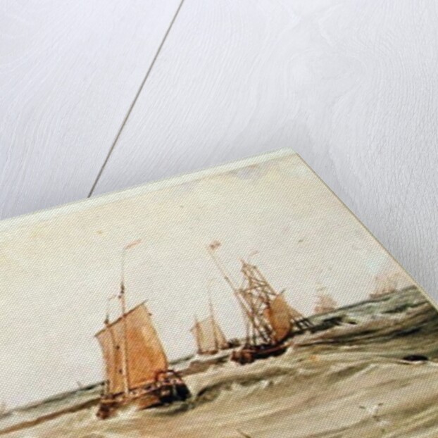 Boulogne Harbour by Francois Louis Thomas Francia