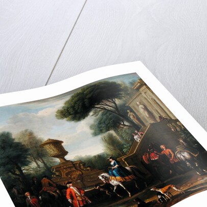 Preparing for the Hunt, c.1740-50 by John Wootton