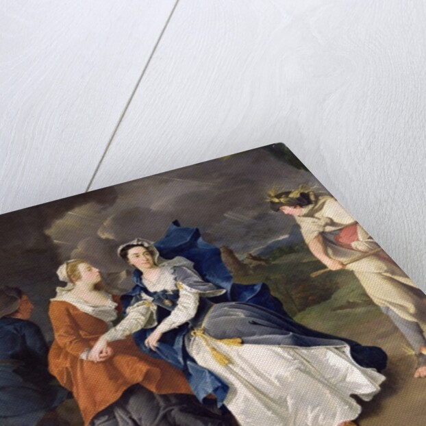 Mrs Cibber as Cordelia, 1755 by Pieter van Bleeck