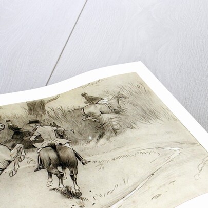 Hold Back, Sir!, 1904 by Cecil Charles Windsor Aldin