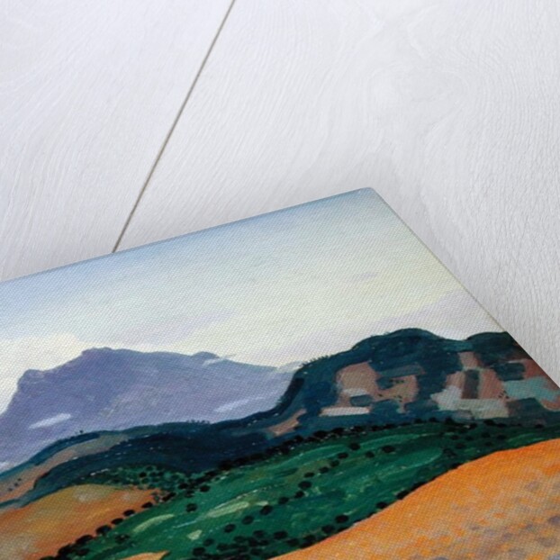 Tour Madeloc in the Pyrenees, c.1913 by Derwent Lees