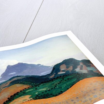 Tour Madeloc in the Pyrenees, c.1913 by Derwent Lees