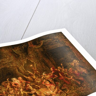 Herne's Oak from 'The Merry Wives of Windsor' by William Shakespeare, c.1857 by George Cruikshank