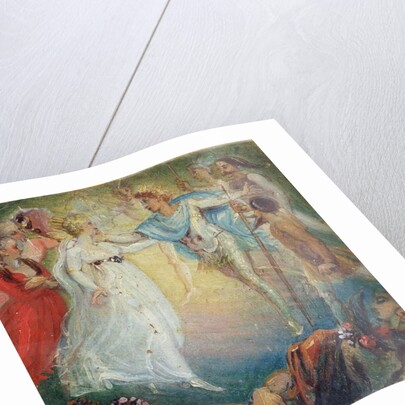 Oberon and Titania from 'A Midsummer Night's Dream' by William Shakespeare 1806 by Thomas Stothard