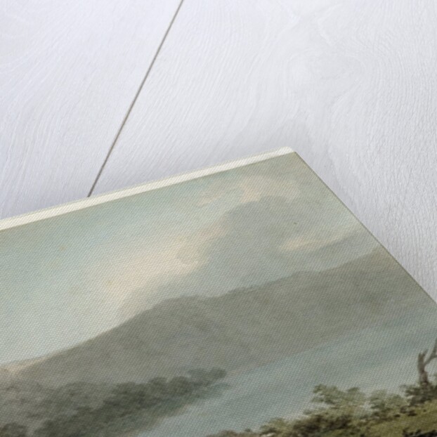 Lake of Vico Between Rome and Florence, 1783 by John Robert Cozens