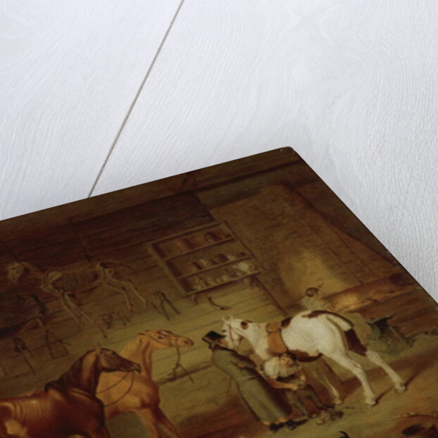 The Blacksmith's Shop, c.1810-20 by Henry Bernard Chalon