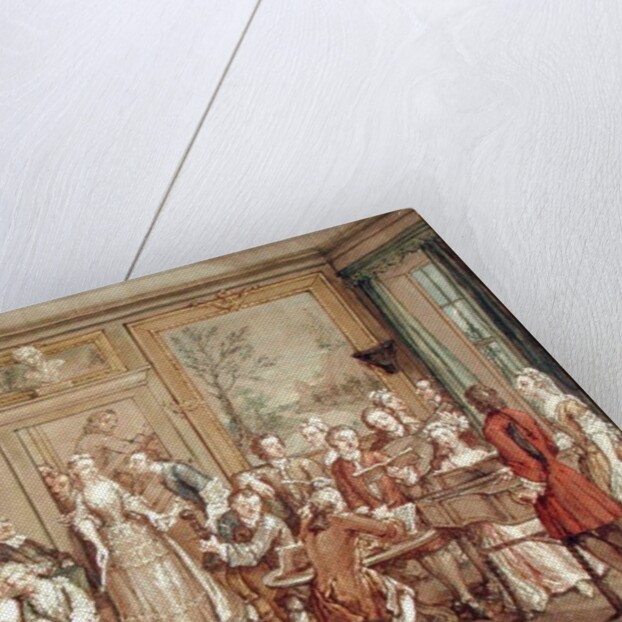 Musical Conversation, c.1760 by Marcellus the Younger Laroon