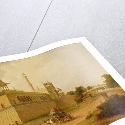 Jami Masjid, Delhi, 1811 by Thomas Daniell