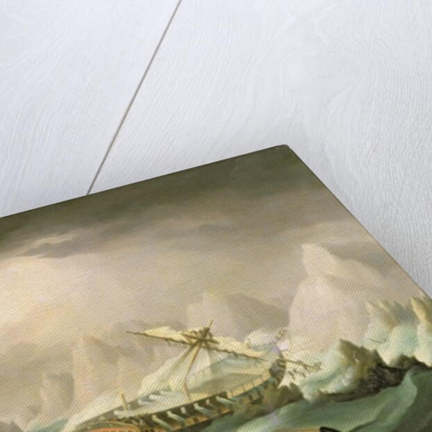 Shipwreck off a Rocky Coast by Thomas Buttersworth