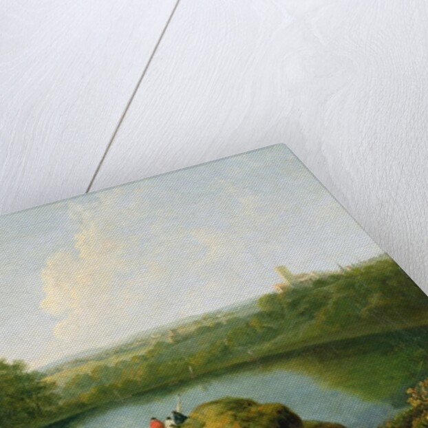 The Head of Lake Nemi by Richard Wilson