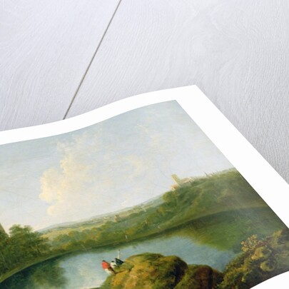 The Head of Lake Nemi by Richard Wilson