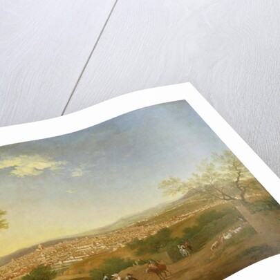 A Panoramic View of Florence from Bellosguardo, 1775 by Thomas Patch