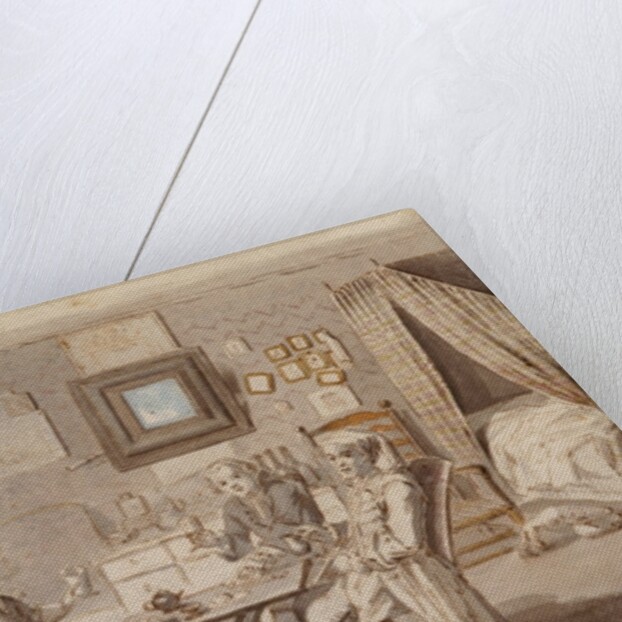 Self Portrait with Two Young Men by Louis Philippe Boitard