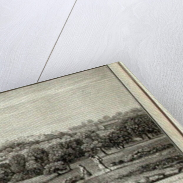 The South-East Prospect of Rippon, 1731-48 by Nathaniel and Samuel Buck