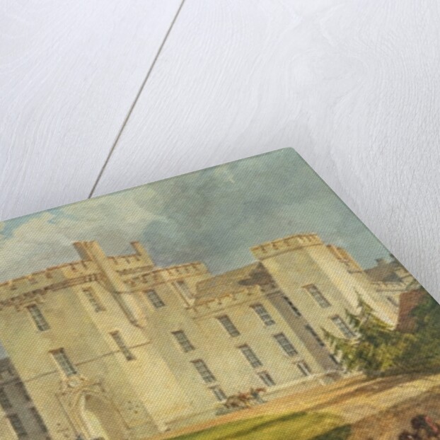 View of Hampton Court from the North-west, c.1806 by Joseph Mallord William Turner