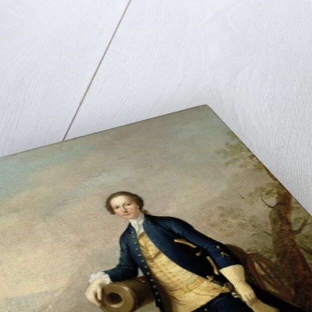 Gentleman with a Cannon, 1741 by Arthur Devis