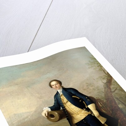 Gentleman with a Cannon, 1741 by Arthur Devis