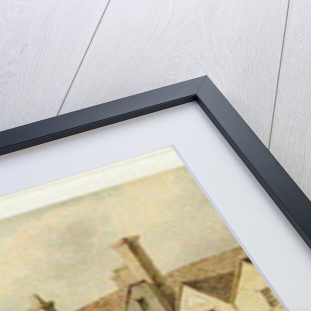 A Coach and Four Passing through Chippenham, Wiltshire by Samuel Howitt