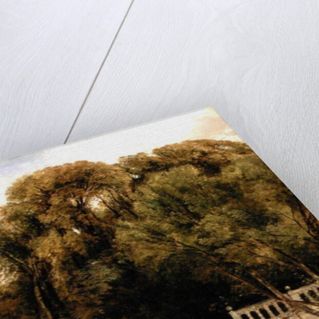 On the Terrace at Haddon Hall, Derbyshire, 1840 by Thomas Creswick