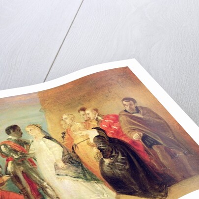 The Return of Othello, Act II, Scene ii from 'Othello', c.1799 by Thomas Stothard