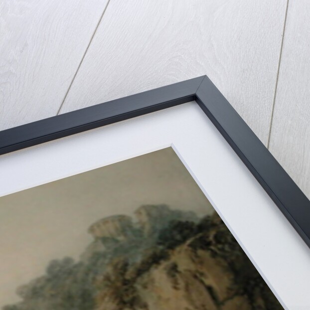 Tivoli with the Temple of the Sibyl and the Cascades, c.1796-97 by Joseph Mallord William Turner