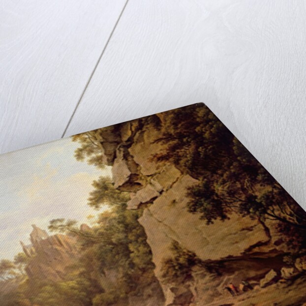 Hawthornden Castle, near Edinburgh, c.1820-22 by Alexander Nasmyth