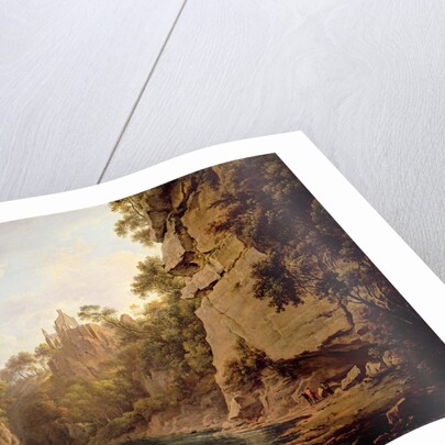 Hawthornden Castle, near Edinburgh, c.1820-22 by Alexander Nasmyth