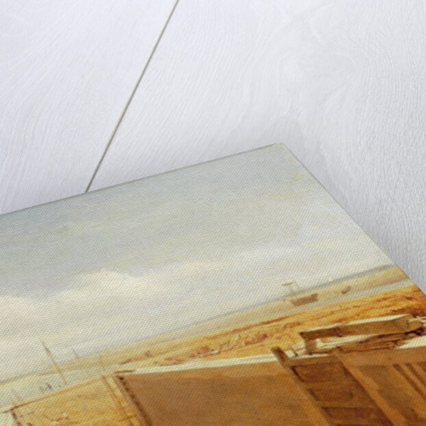 Canal under Construction, possibly the Bude Canal, c.1840 by Benjamin Williams (attr.to) Leader