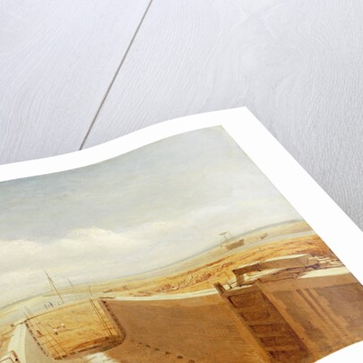 Canal under Construction, possibly the Bude Canal, c.1840 by Benjamin Williams (attr.to) Leader