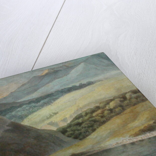 View on Lake Maggiore at Evening, 1781 by Francis Towne