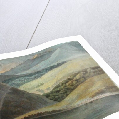 View on Lake Maggiore at Evening, 1781 by Francis Towne