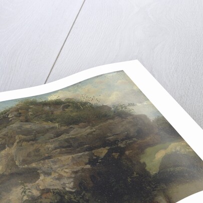 Rocky Hillside, c.1830 by Frederick Waters Watts