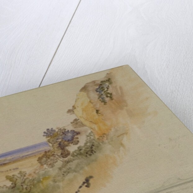 View near Palermo, 1847 by Edward Lear