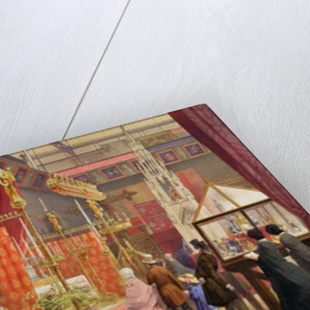 Medieval Court by English School