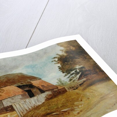 Old Barn, c.1855 by Lionel Constable
