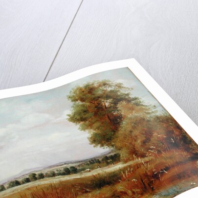 Landscape at Hampstead with Harrow in the Distance, c.1849-55 by Lionel Constable