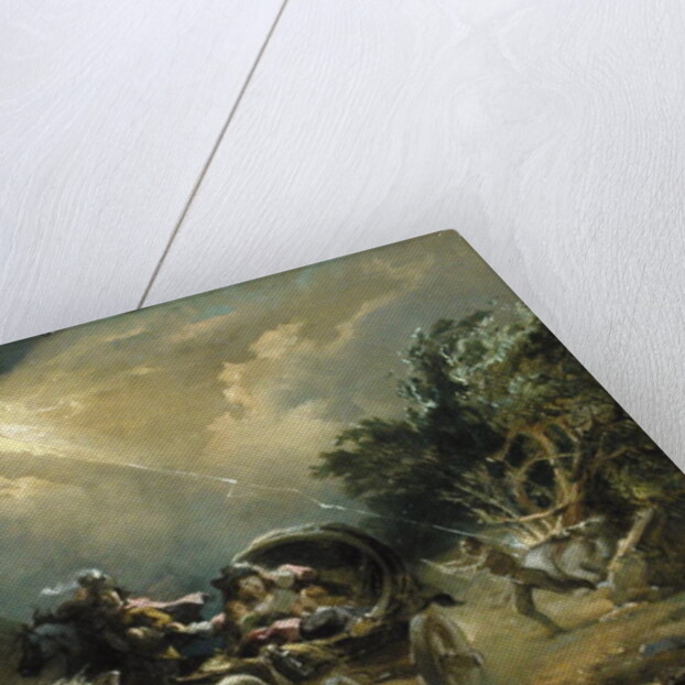 Coach in a Thunderstorm, 1790s by Philip James de Loutherbourg