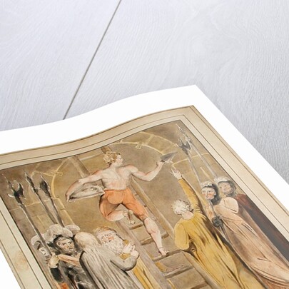 Sealing the Stone and Setting a Watch, 1800-03 by William Blake