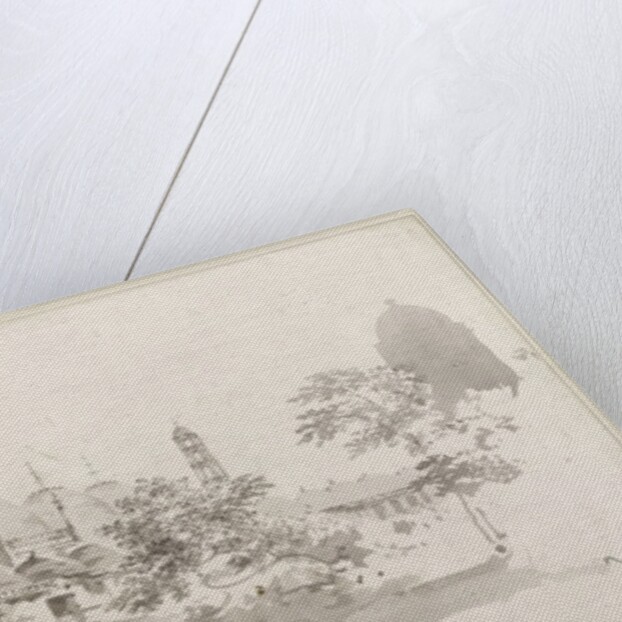 A View of the Cuttera Built by Jaffier Cawn at Murishidbad, c.1781 by William Hodges