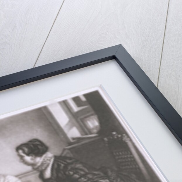 Shakespeare with his Family, at Stratford, Reciting the Tragedy Hamlet by Edouard Jean Conrad Hamman
