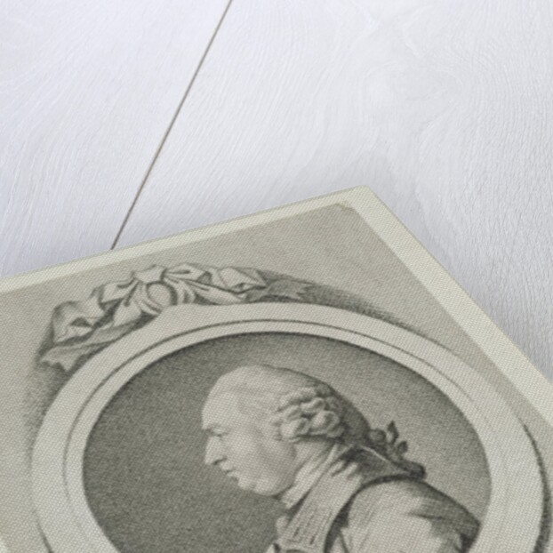 Portrait study of George Stubbs by Pierre-Etienne Falconet