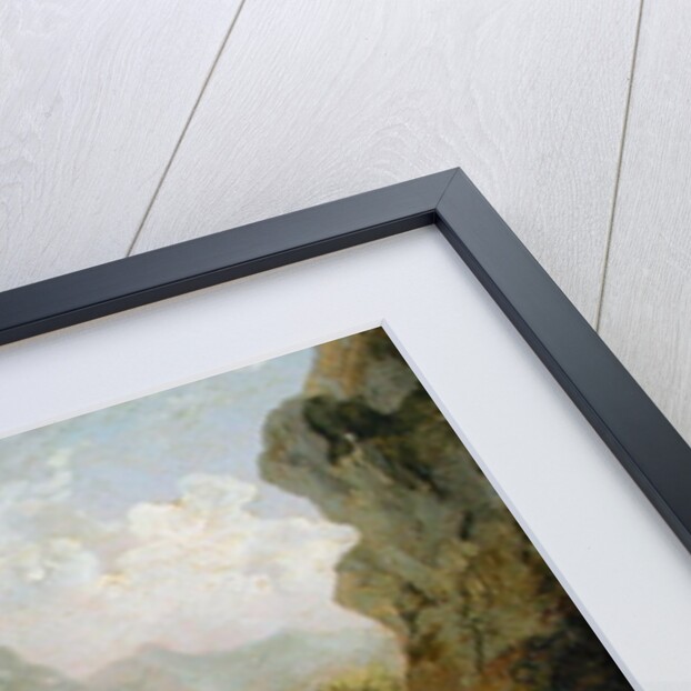 Rocky Landscape with Two Men on a Horse, 1791 by George Morland