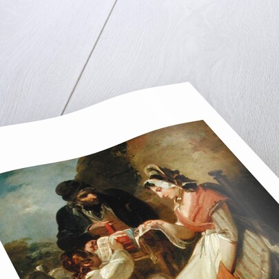 The Wandering Sailor, previously known as 'The Ballad Seller', c.1798 by Henry Singleton