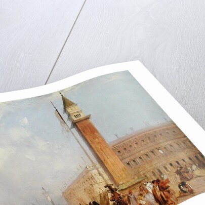 The Piazzetta, Venice by Edward Pritchett