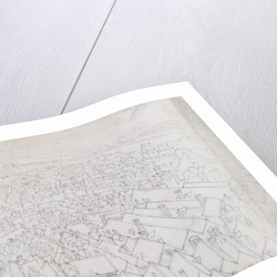 View of the East Part of Southwark Looking Towards Greenwich by Wenceslaus Hollar