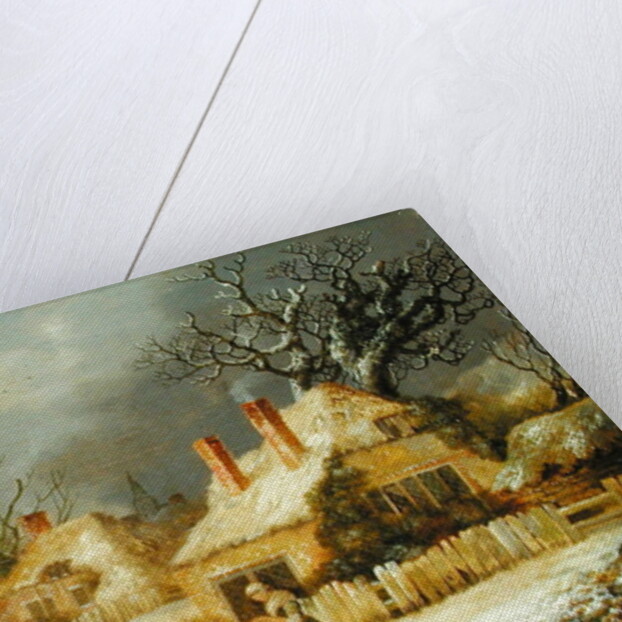 A Winter Landscape by George of Chichester Smith