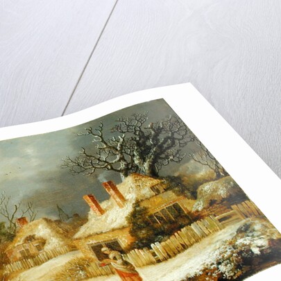 A Winter Landscape by George of Chichester Smith