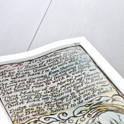 To Tirzah by William Blake