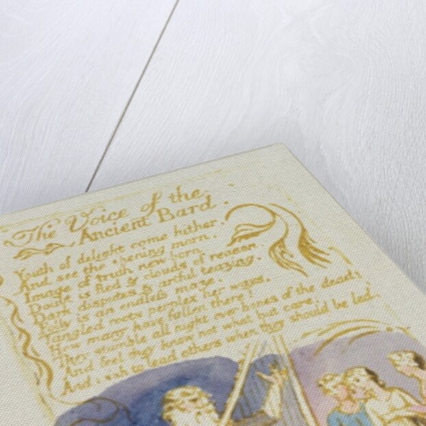 The Voice of the Ancient Bard by William Blake
