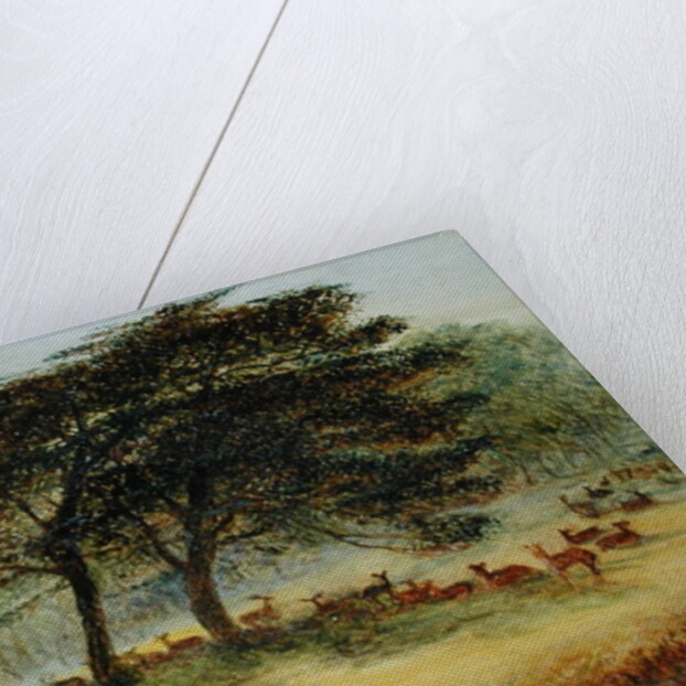 Lovers in Richmond Park by James Smetham